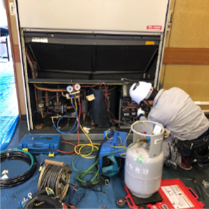 メンテナンスの様子