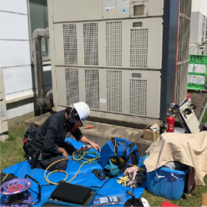 メンテナンスの様子