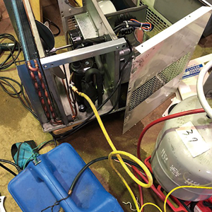 メンテナンスの様子