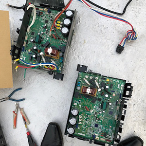 メンテナンスの様子